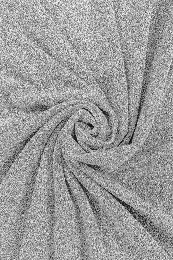 Dzianina srebrna KUPON 80cm