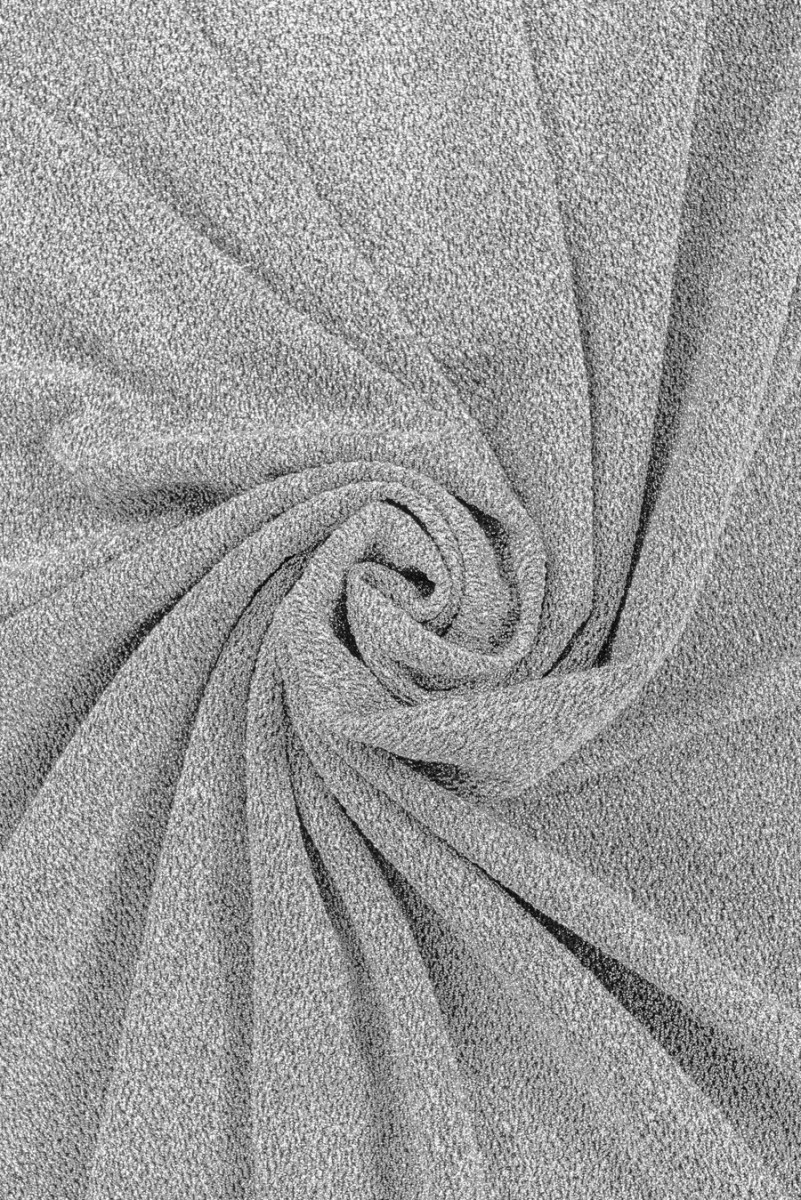 Dzianina srebrna KUPON 80cm