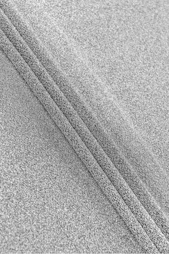 Dzianina srebrna KUPON 80cm