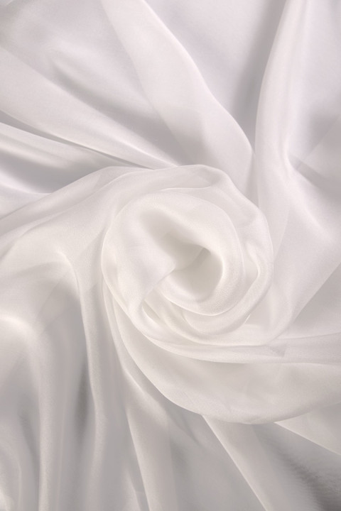 Zijden mousseline - verschillende kleuren