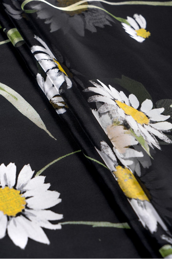 Margarillos in chiffon di seta COUPON 170cm