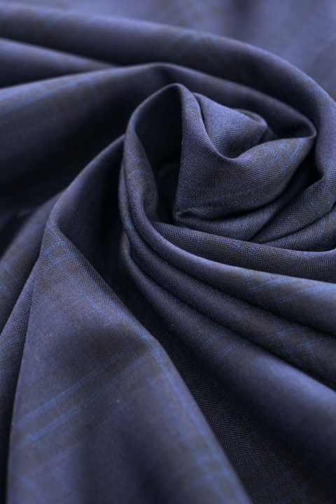 Checkered wool