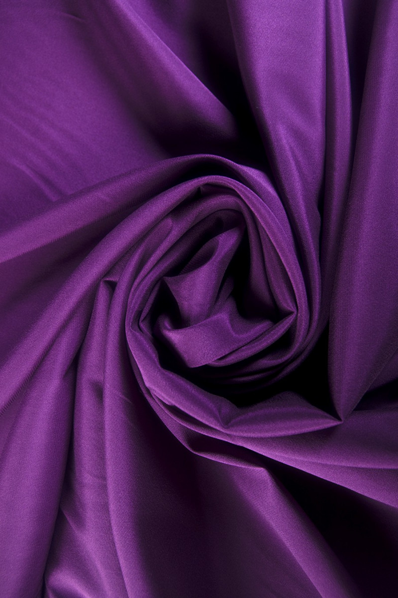 Silk elastic crepe