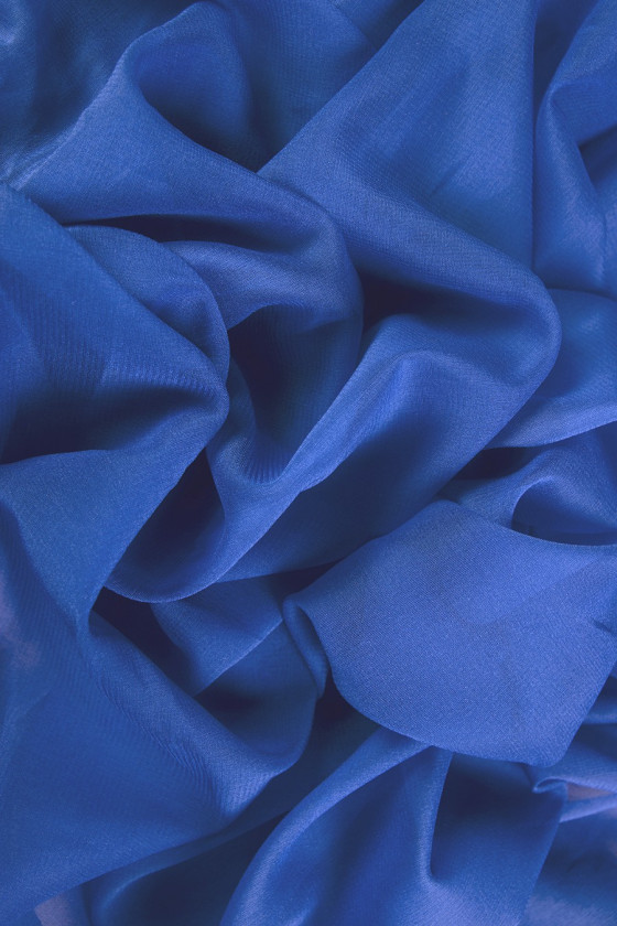 Thin georgette silk elastic - various colors