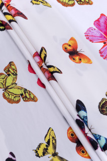 Knitted butterfly pattern