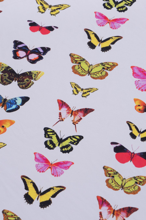 Knitted butterfly pattern