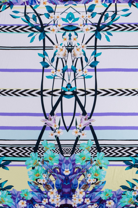 Lycra printed coupon
