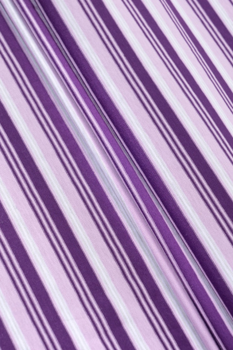 Viscose knit in stripes
