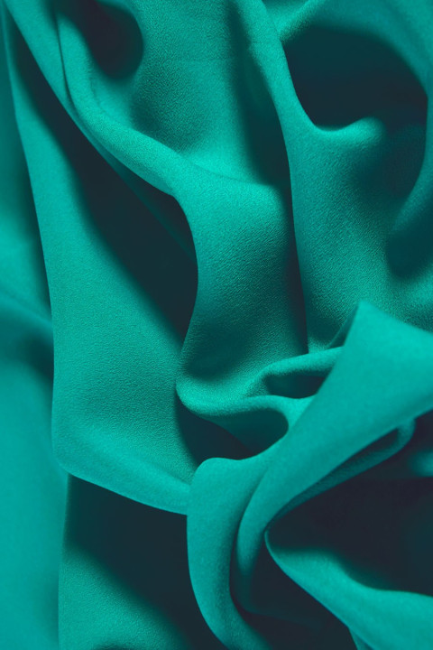 Polüester krepp – erinevad värvid