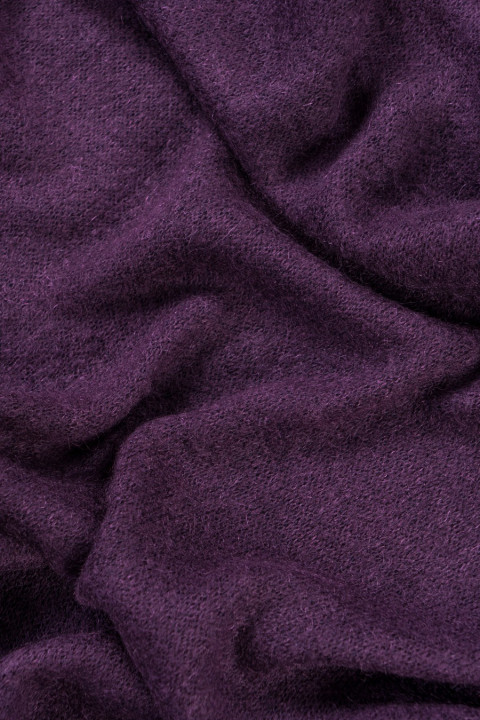 Knitted sweater wool