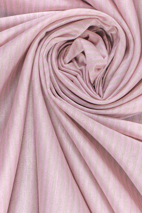Viscose knit in stripes