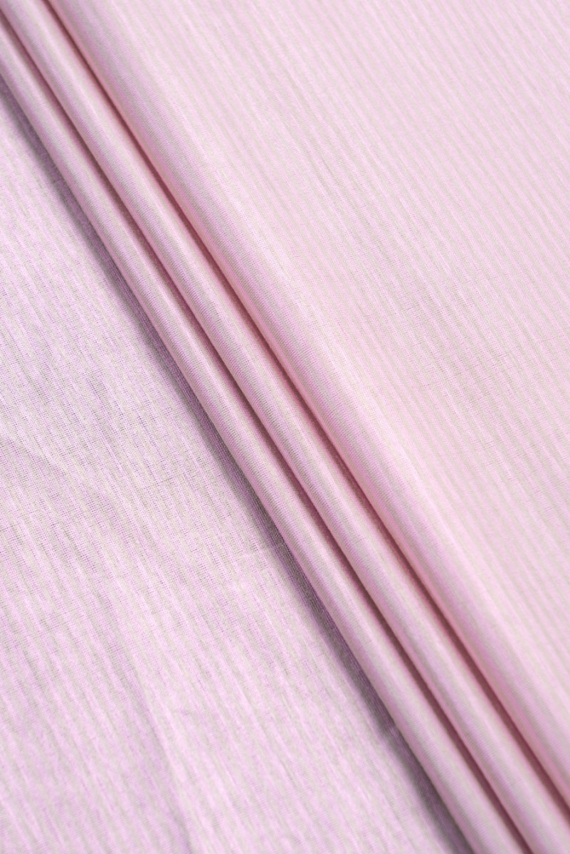 Tessuto a maglia di viscosa a righe
