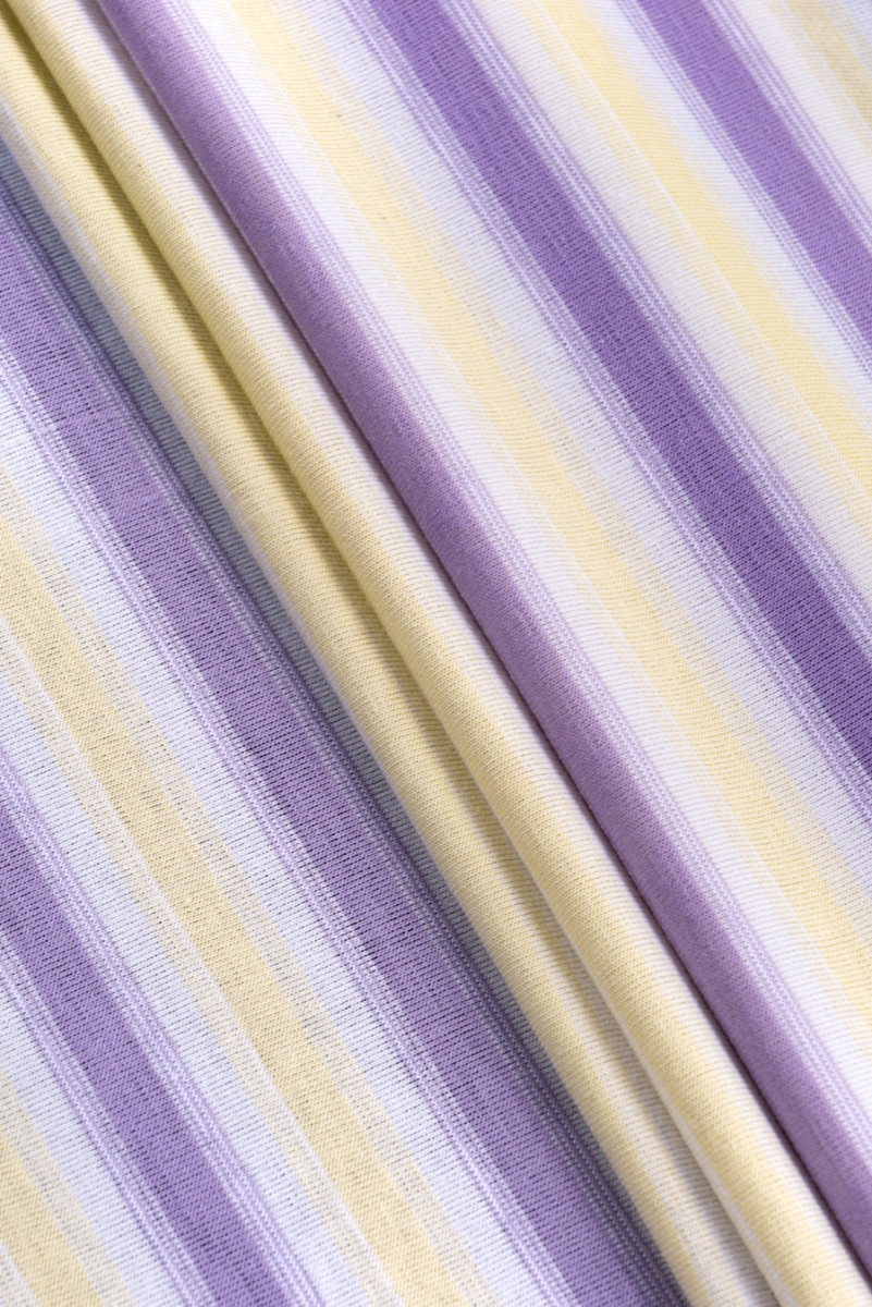 Knit striped