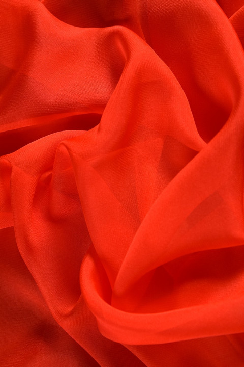 Mousseline de polyester - différentes couleurs