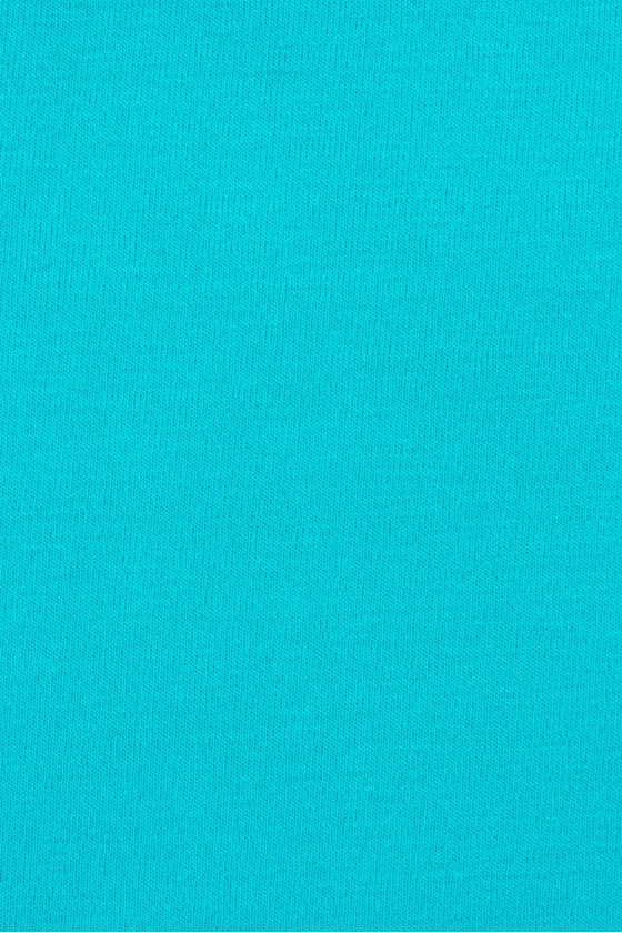 Dzianina swetrowa turkusowa