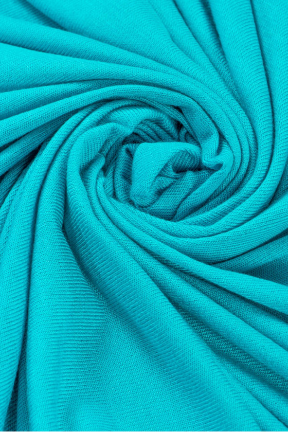 Dzianina swetrowa turkusowa