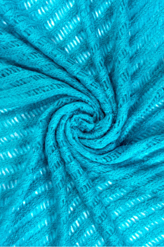 Durchbrochener Pullover-Stoff