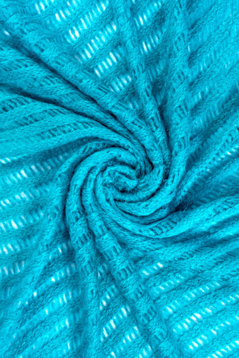 Durchbrochener Pullover-Stoff