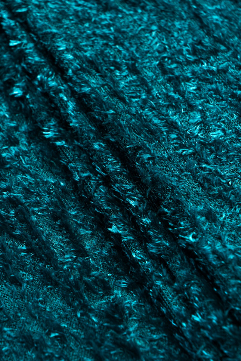 Maglione lavorato a maglia con pile