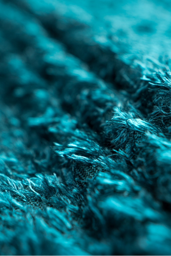 Sweater knitted fabric with pile COUPON 70 cm