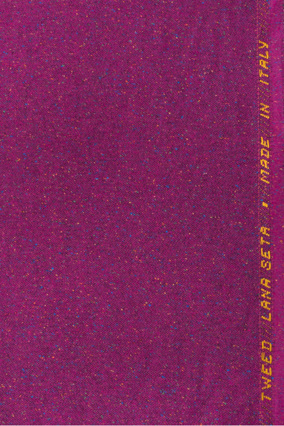 Kostüm Wolle Tweed pink