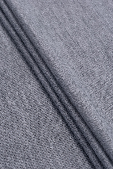 Knitted sweater thin gray