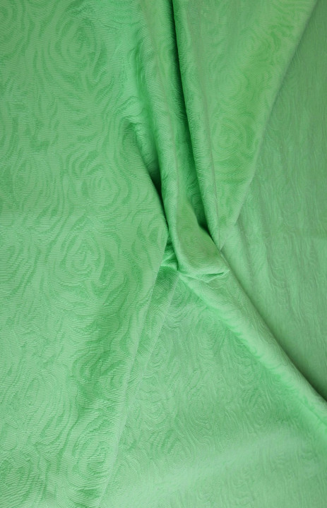 Grüner elastischer Jacquard