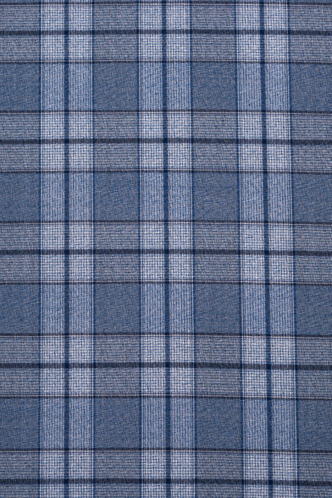 Plaid costume wool