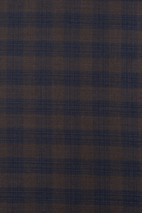 Plaid costume wool