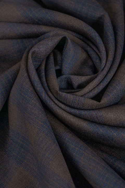 Plaid costume wool