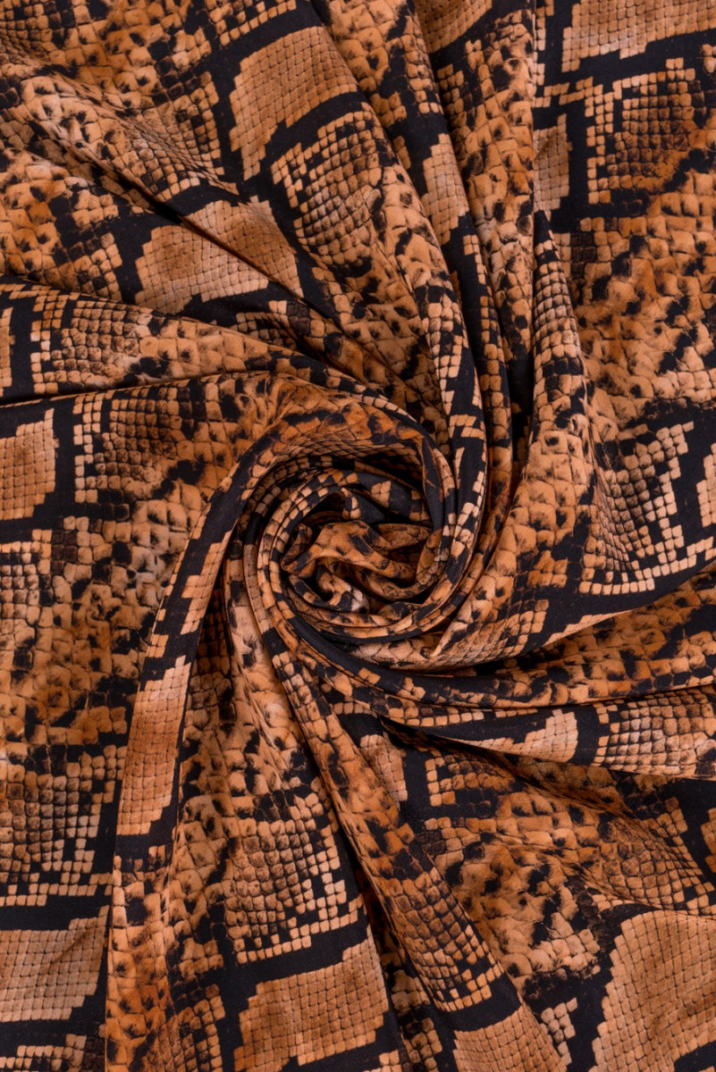 Siidist krepp-madu muster