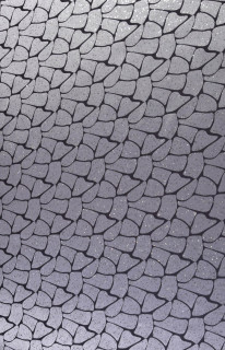 Jacquard con lentejuelas plateadas