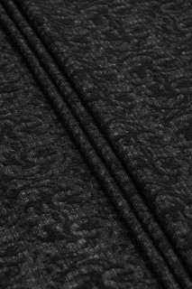 Patterned wool fabric