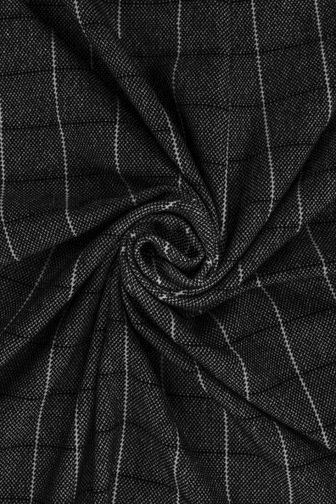 Plaid wool fabric