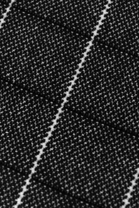 Plaid wool fabric