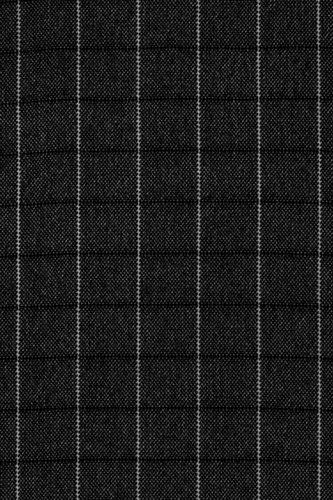 Plaid wool fabric