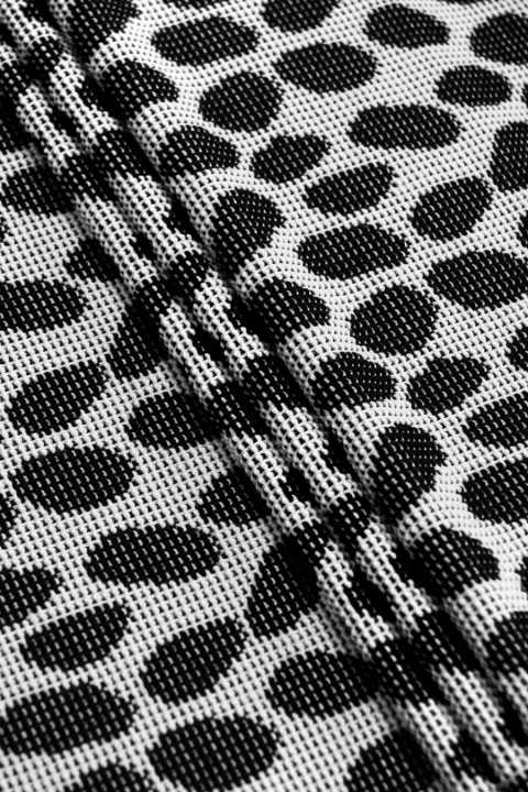 Wool fabric in patches