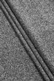 White and black jacket fabric