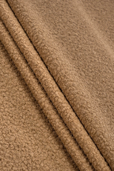 Camellia boucle jacket fabric