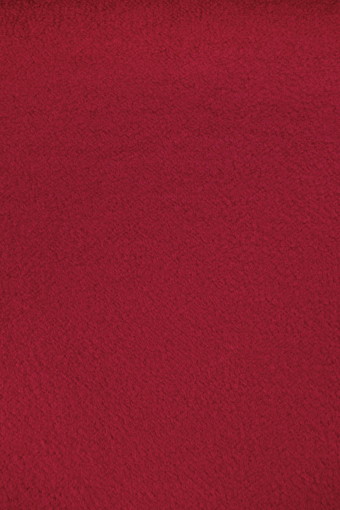 Raspberry boucle coat wool