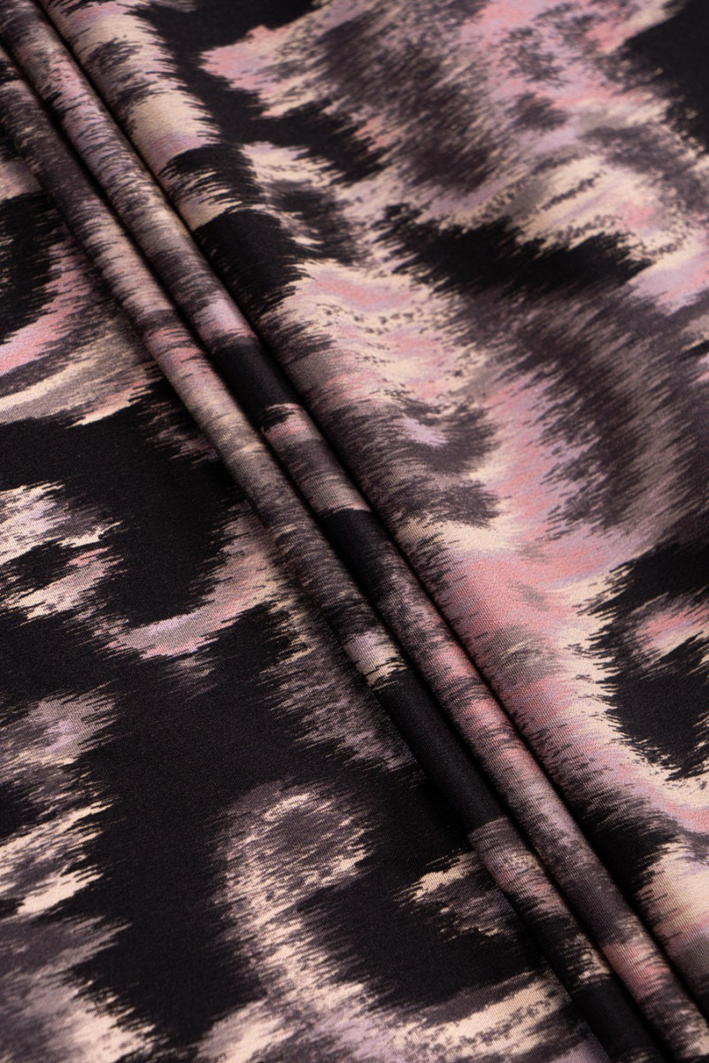 Cadi jedwabne wzorzyste KUPON 150 cm