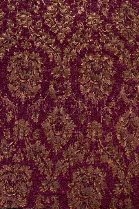 Oriental patterned costume fabric