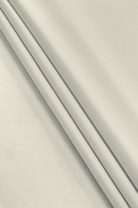 Coat wool ecru
