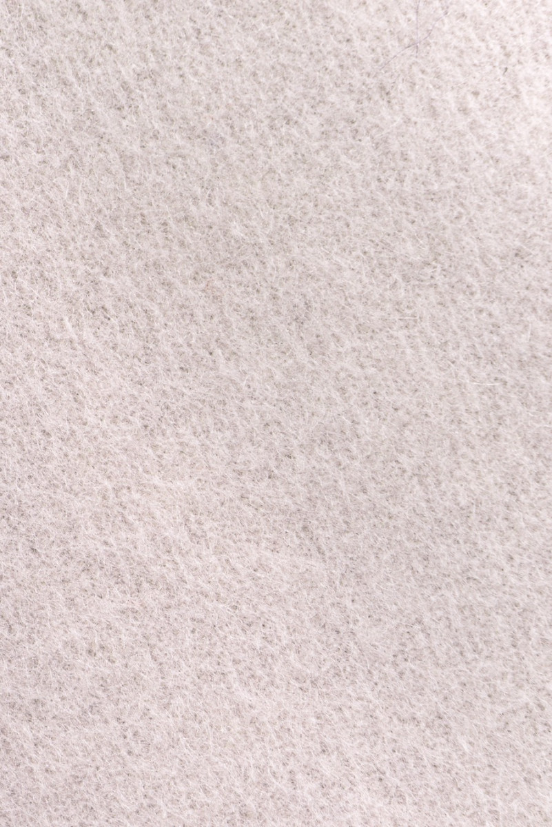 Wełna płaszczowa z kaszmirem perłowa KUPON 210cm