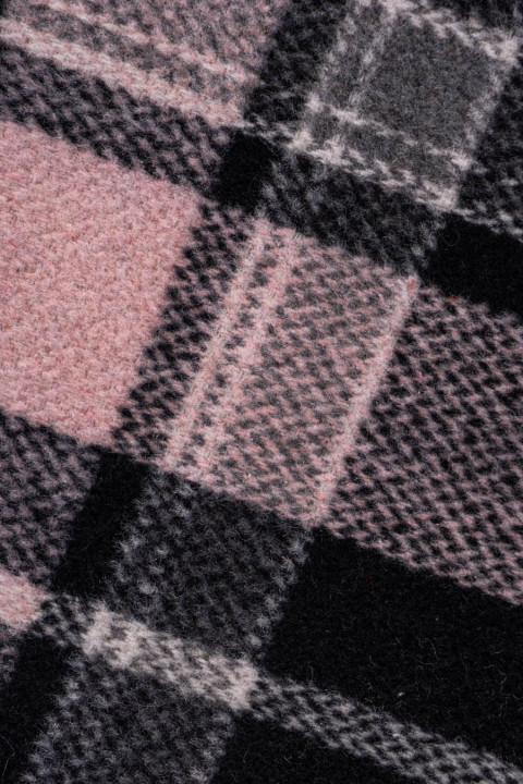 Plaid jacket fabric