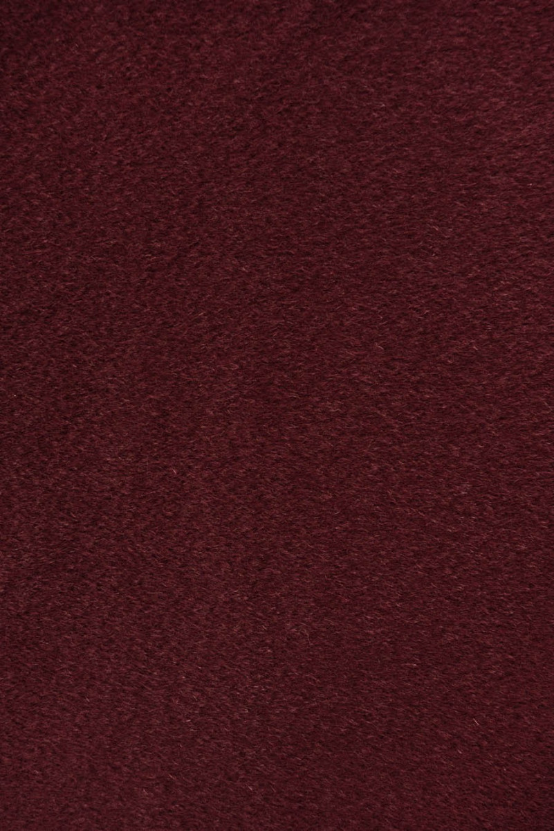 Coat wool with alpaca burgundy COUPON 65cm