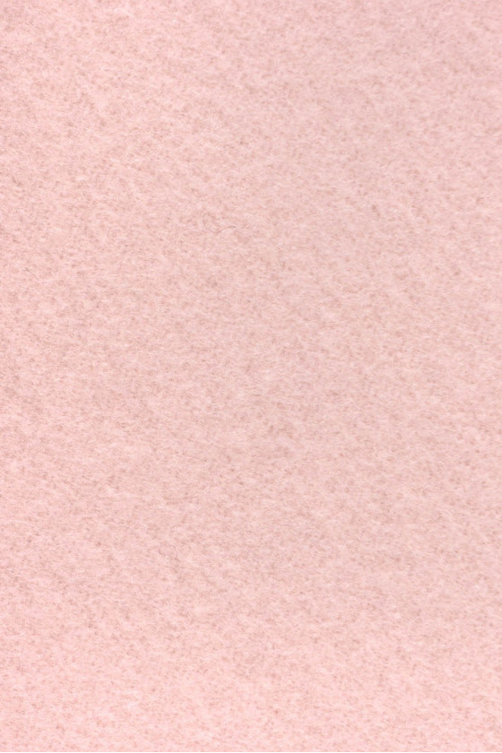 Manteau laine rose clair COUPON 90cm