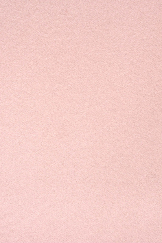 Abrigo de lana rosa claro CUPÓN 90cm