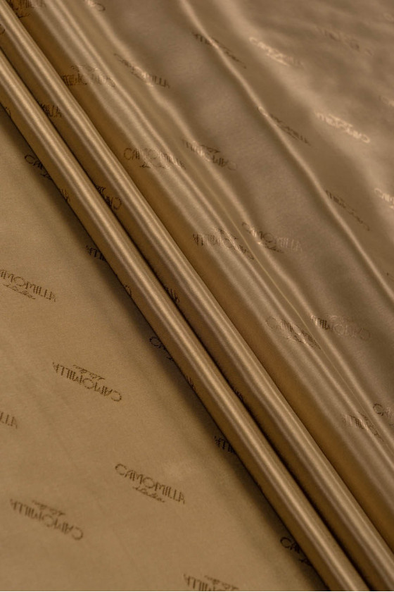 Lining signed old gold