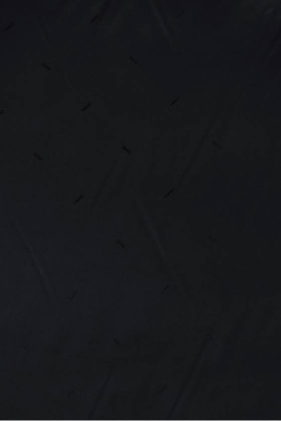 Doublure signature bicolore bleu marine/noir KUPON 80 cm